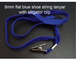 Shoe string lanyards with Clip