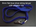 Shoe string lanyards with Clip