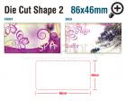 Plastic Key Tags - 0.76mm thickness