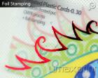 Frosted Plastic Business Cards