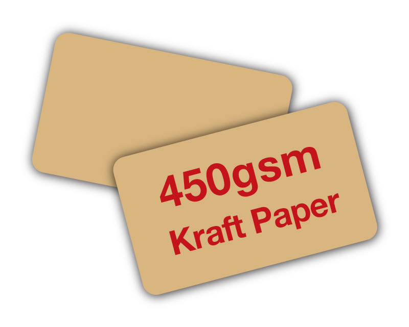 Kraft Paper Cards 450gsm_Unique Stock Cards_Business Cards_UMAX PRINT