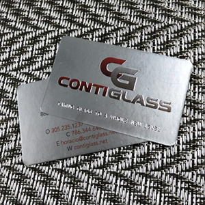 Cold Foil Silver 500gsm Card