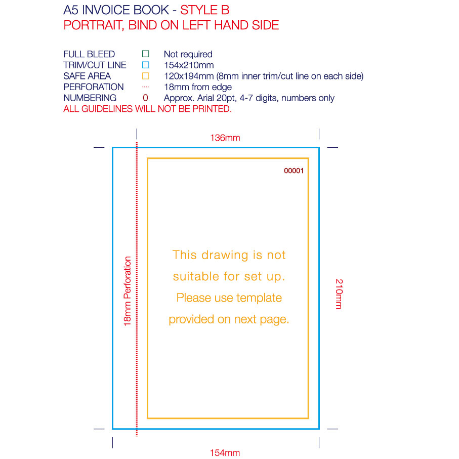 Invoice / Docket Books - A5 size