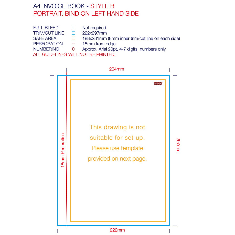 Invoice / Docket Books - A4 size