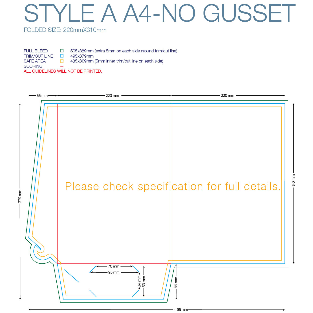 Presentation Folders - A4 Standard