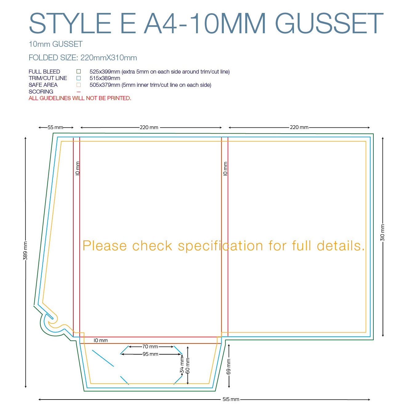 Presentation Folders - A4 Standard