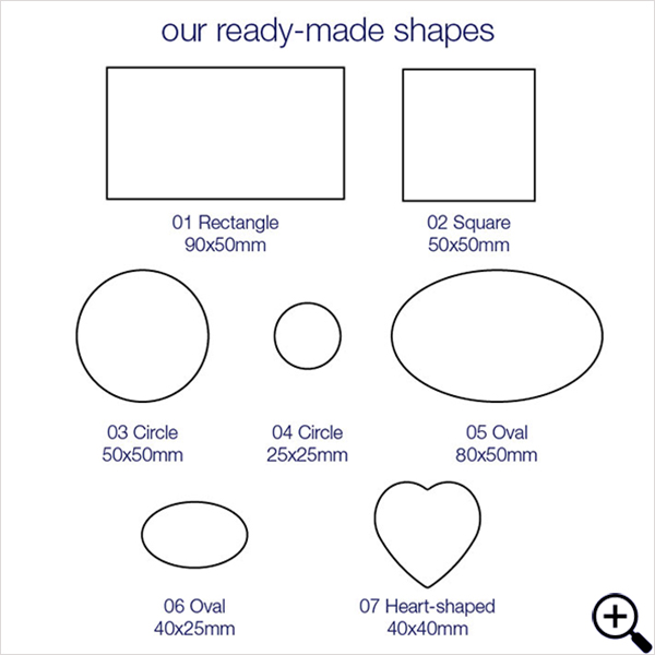 Paper - Foil / Emboss Only Stickers