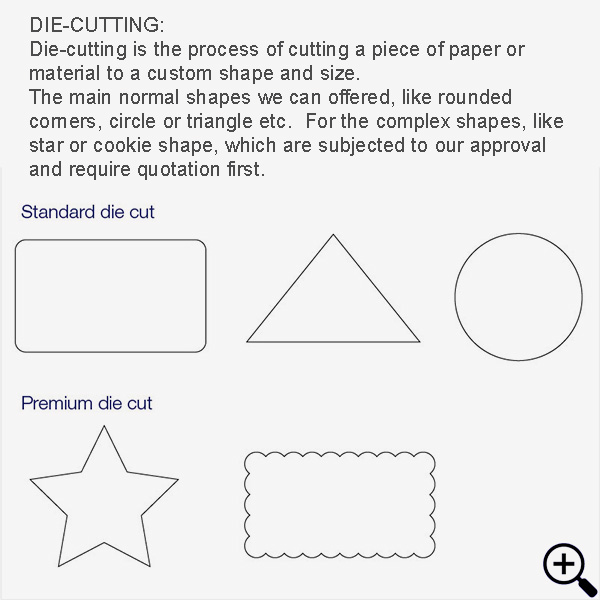 Paper - Foil / Emboss Only Stickers