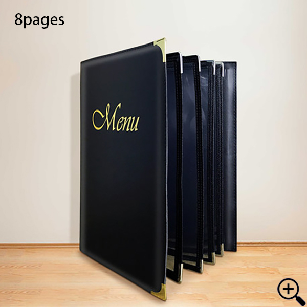 Classic Leather A4 Menu Cover
