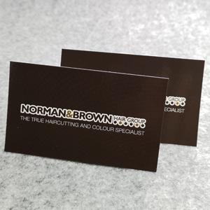 Gloss Front Business Cards-400gsm
