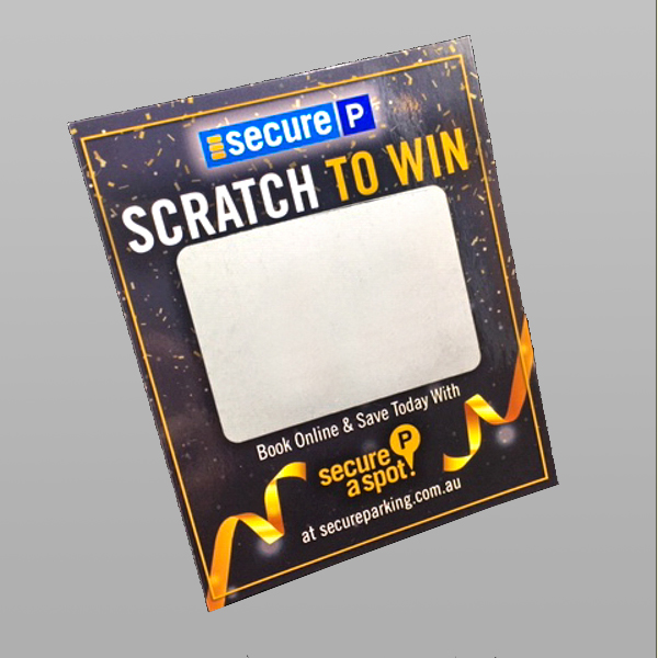 Latex Scratch Off Cards