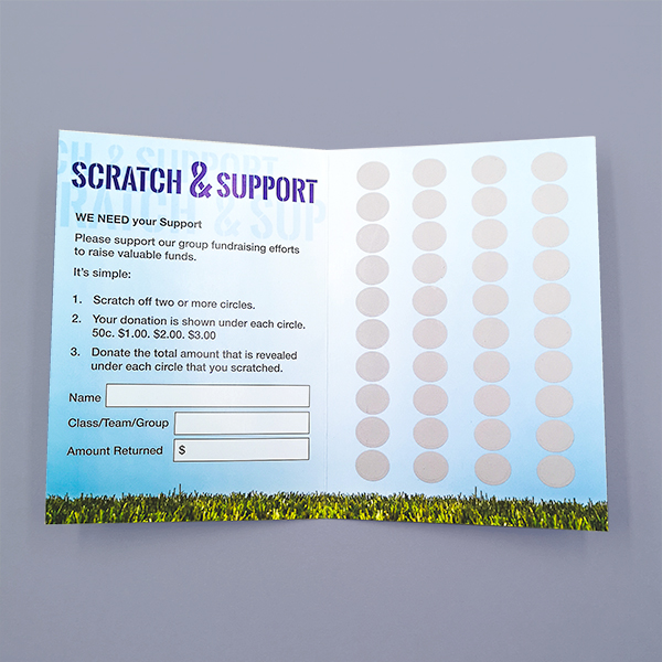 Special Scratch Cards - Request quote