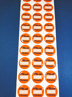 Domed Stickers