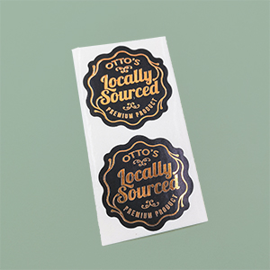 Paper - Foil / Emboss Only Stickers