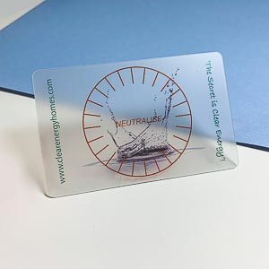 Plastic Cards - 0.76mm Frosted