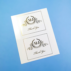 Paper - Foil / Emboss Only Stickers