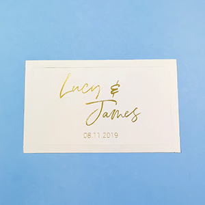 Paper - Foil / Emboss Only Stickers