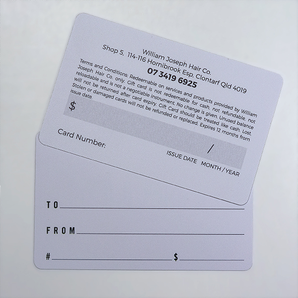 Plastic Cards - 0.38mm Matte Finish